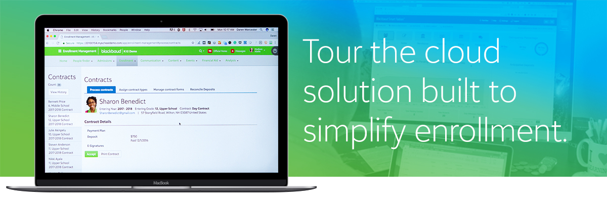 Tour the cloud solution built to simplify enrollment.